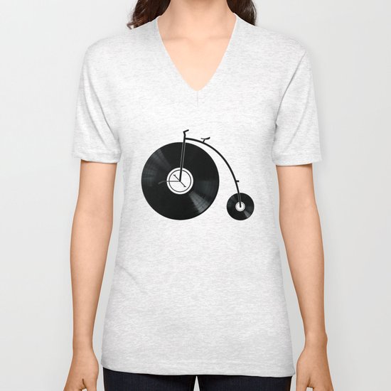 Ride Your Music! Unisex V-Neck