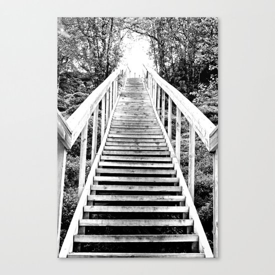Only Way is Up Canvas Print