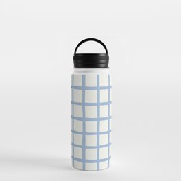 natural grid_calm sky Water Bottle