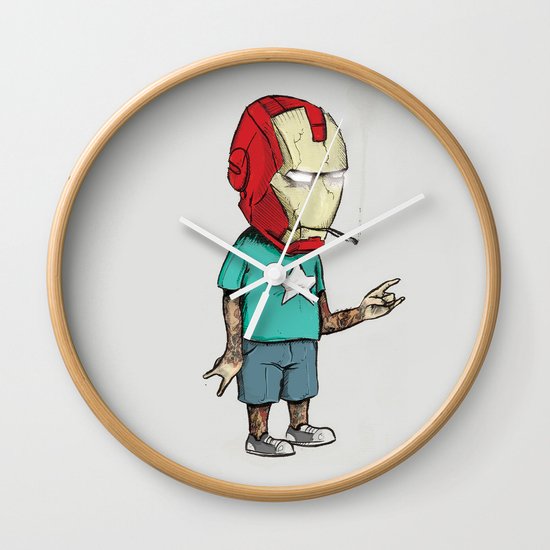 Rock On Wall Clock