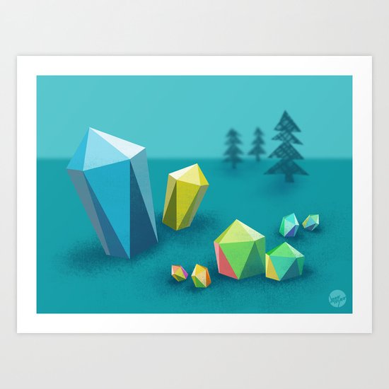 The Quarry Art Print