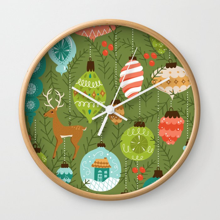 Mid Century Ornaments - Traditional Wall Clock