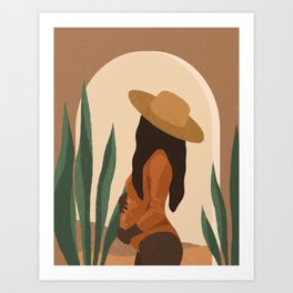 The Wait  Art Print