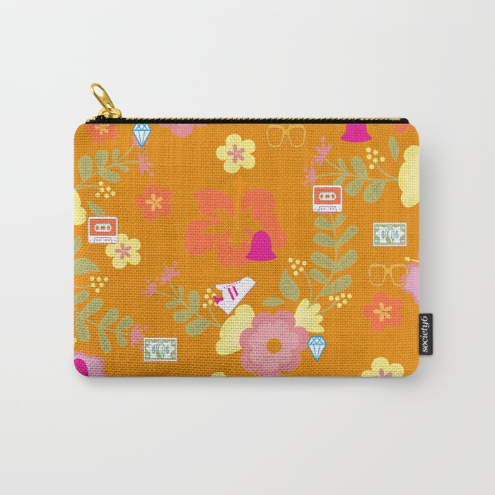 Tropical Hood Carry-All Pouch