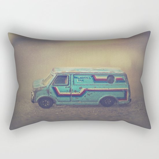 delightful van Rectangular Pillow