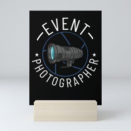 Event Photography Camera Beginner Photographer Mini Art Print