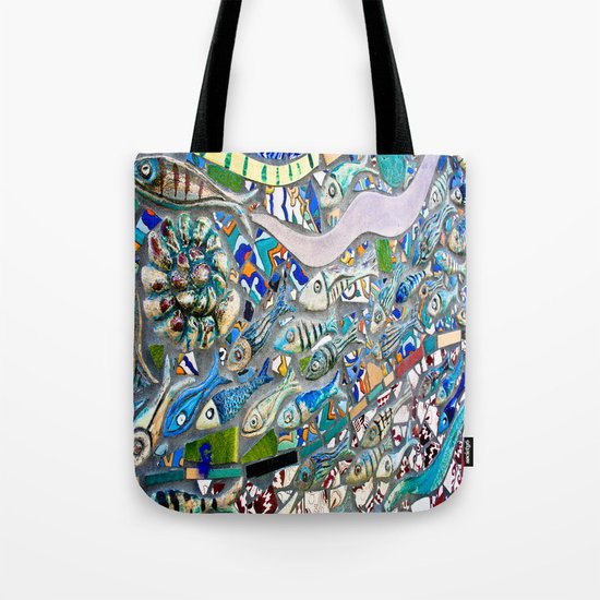 Venice Beach Bathroom Art Tote Bag