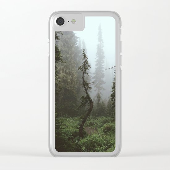 Rainier Forest Clear iPhone Case