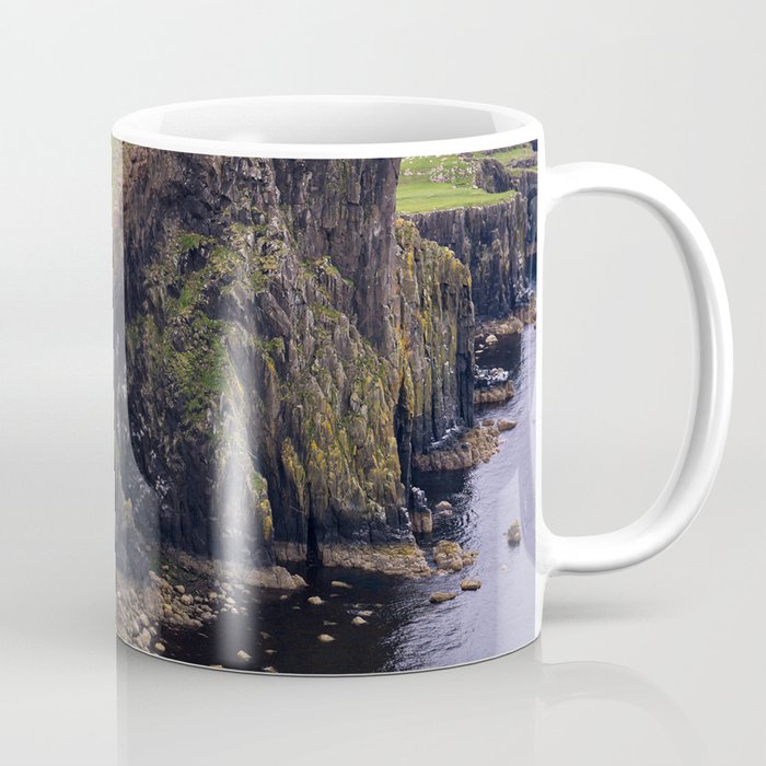 Great Britain Photography - Neist Point Lighthouse In Scotland Coffee Mug