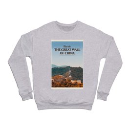 Visit Great Wall of China Crewneck Sweatshirt