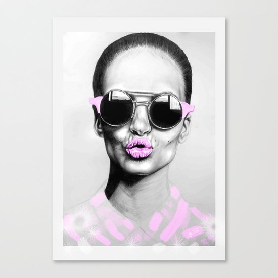 + SMOKE AND MIRRORS + Canvas Print
