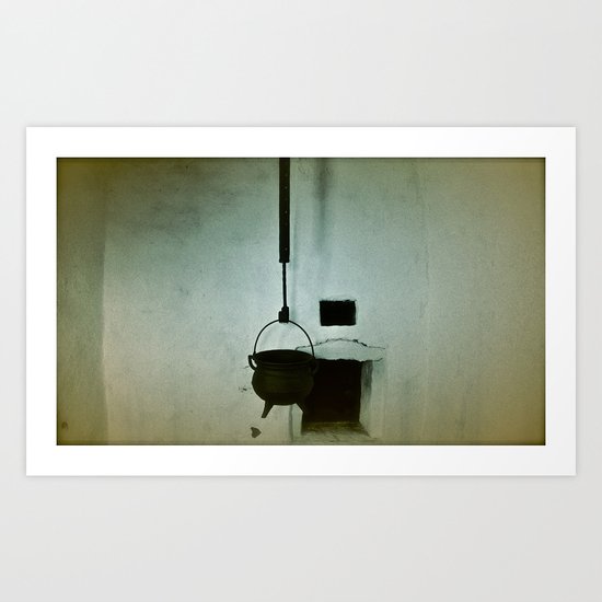 Soup kitchen Art Print