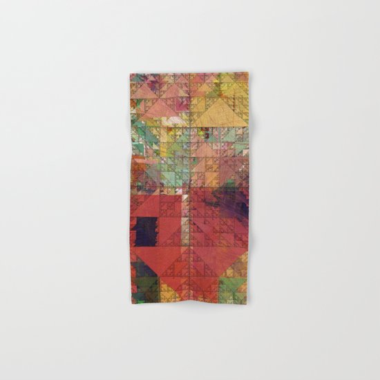 Aztec Vintage Pattern 09 Hand & Bath Towel