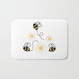 Three Bees Bath Mat