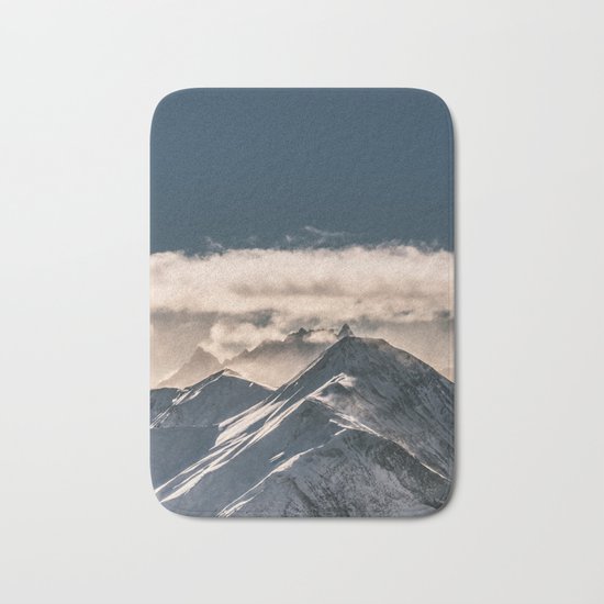 Mountains II #landscape photography Bath Mat