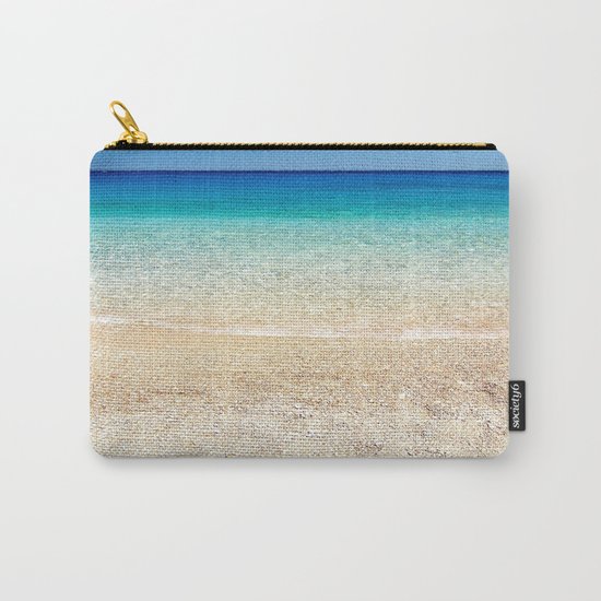 Aqua Water Beach Carry-All Pouch