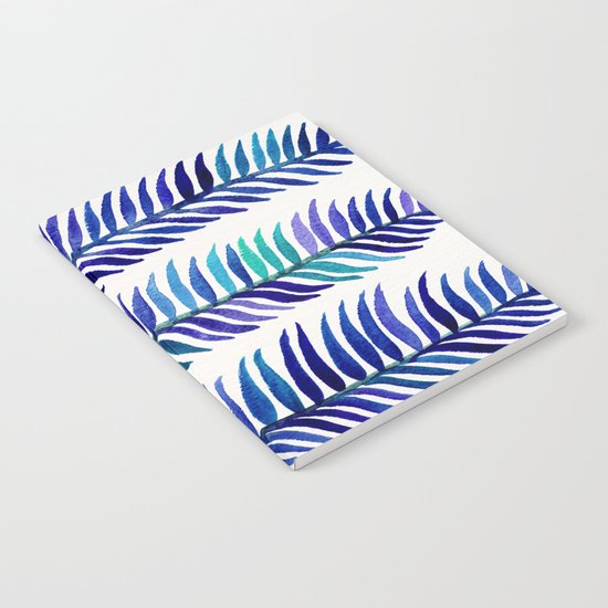 Indigo Seaweed Notebook