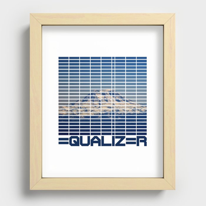 =QUALIZ=R Band Logo(Rainer ver.) (Limited Edition) Recessed Framed Print