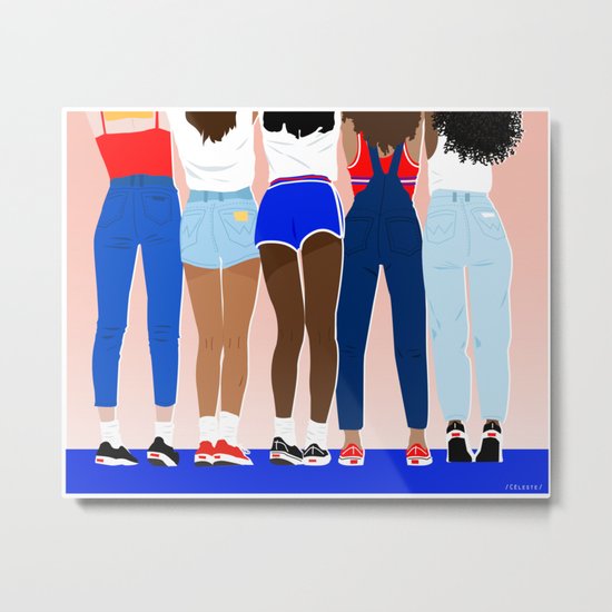 BOOTY Metal Print