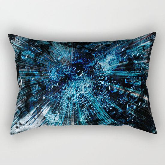Universum blue deep Rectangular Pillow