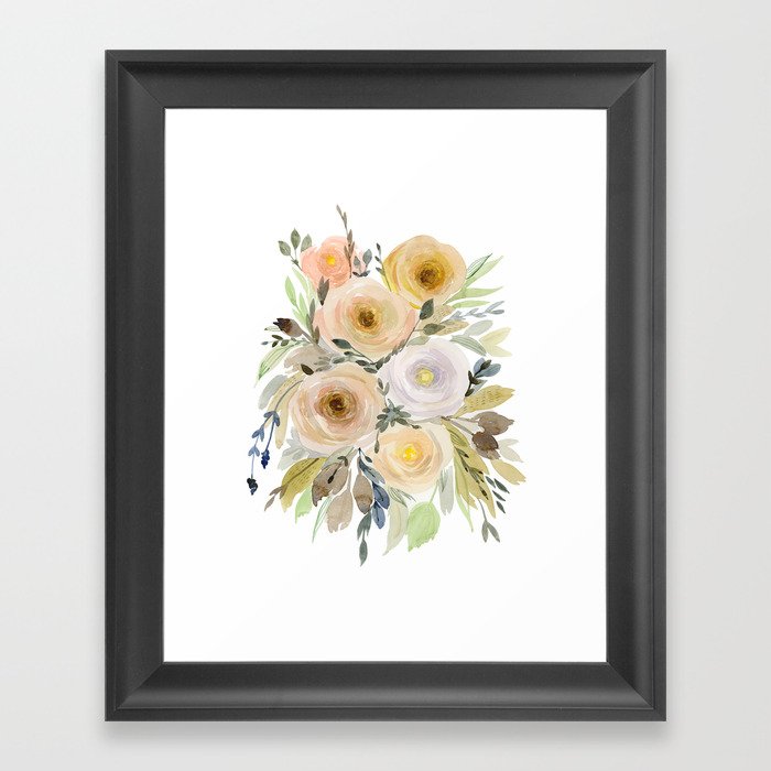 Floral 8 Framed Art Print