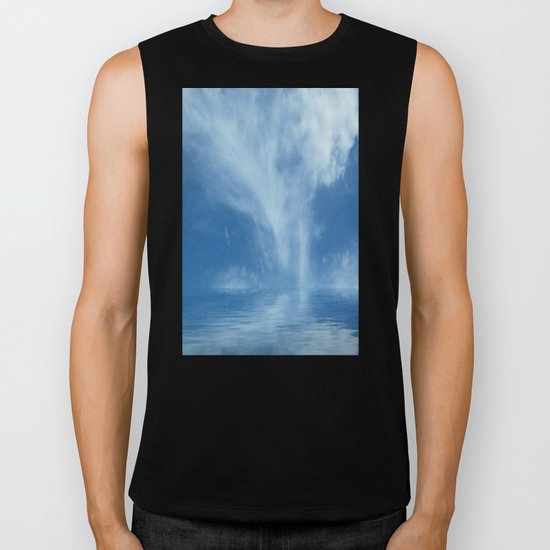 Sky Meets Sea Biker Tank