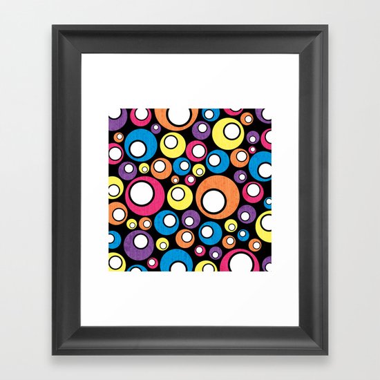 More Retro All Sorts. Framed Art Print