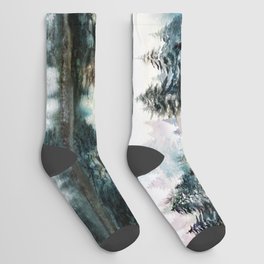Winter Morning Socks