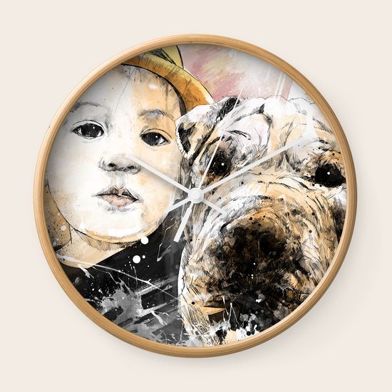 Best Friends Wall Clock