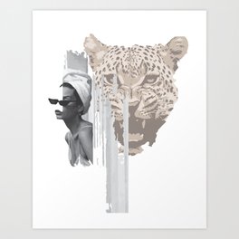 Gaze/Cheetah Art Print