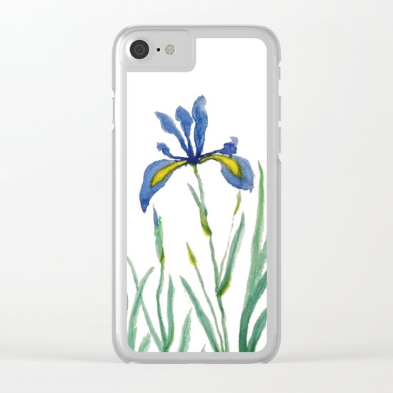 iris Clear iPhone Case