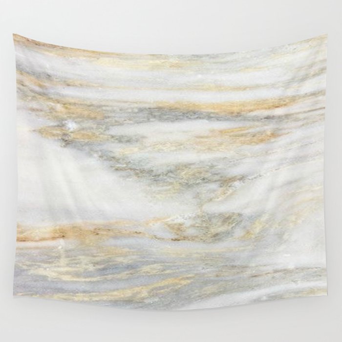 White Gold Marble Texture Wall Tapestry By Thestylinghouse Society6 White Gold Marble Texture Wall Tapestry
