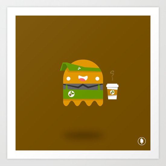 Boo-rista Art Print
