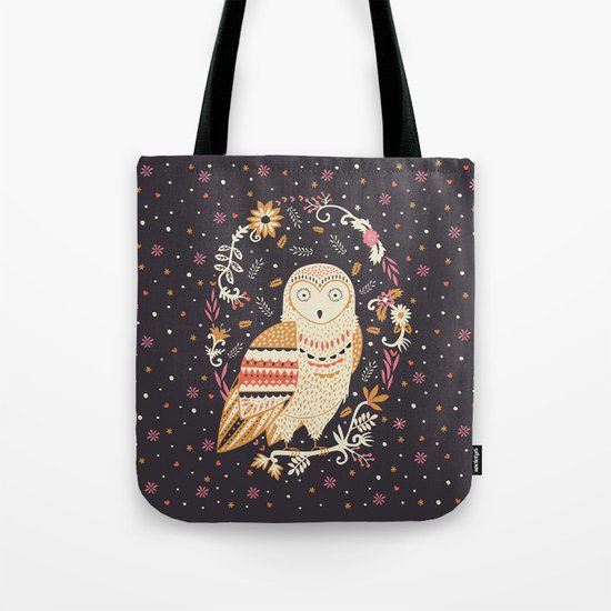 Snowy Owl Tote Bag