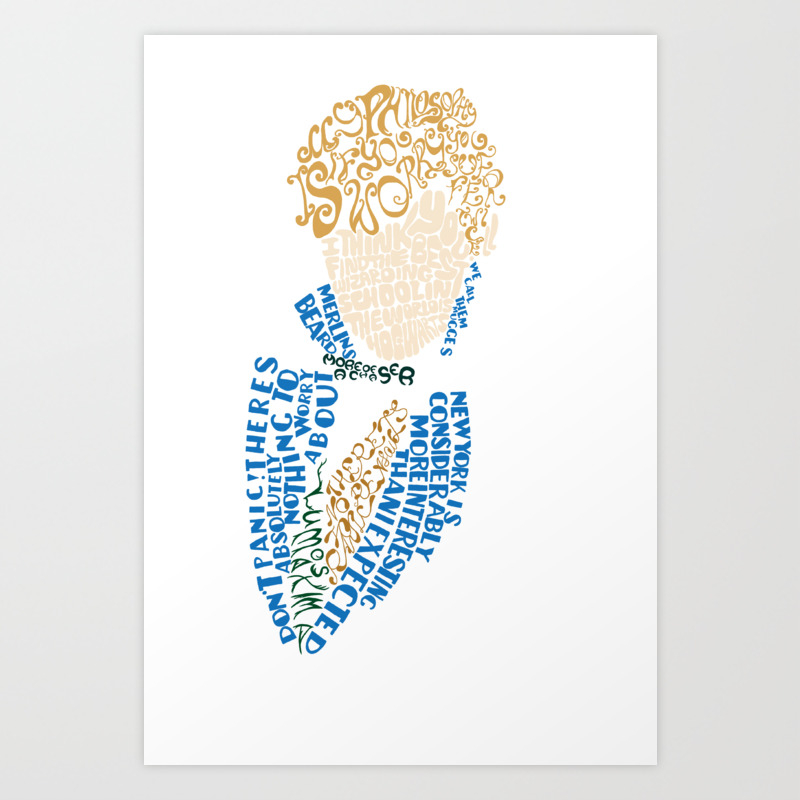 Newt Scamander Quotes Art Print By Windydesert Society6