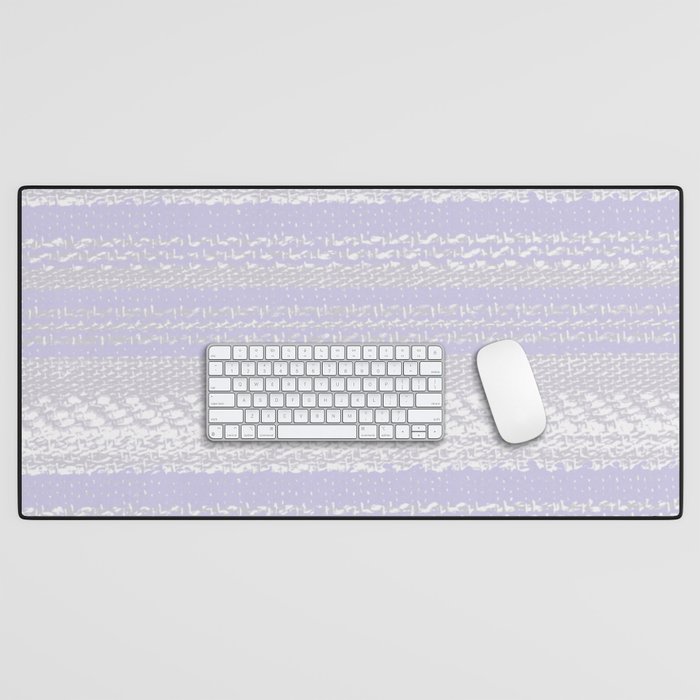 Big Stich Lavender - Knitting Fabric Art Desk Mat