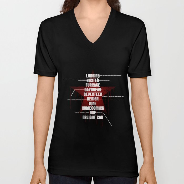 Ready to Comply V Neck T Shirt