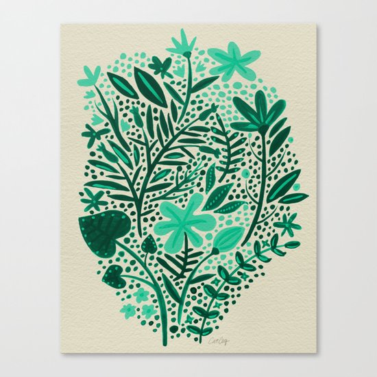 Green Garden Canvas Print