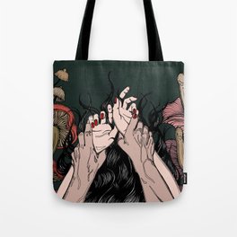 Jungle of the Sleeping Flames Tote Bag