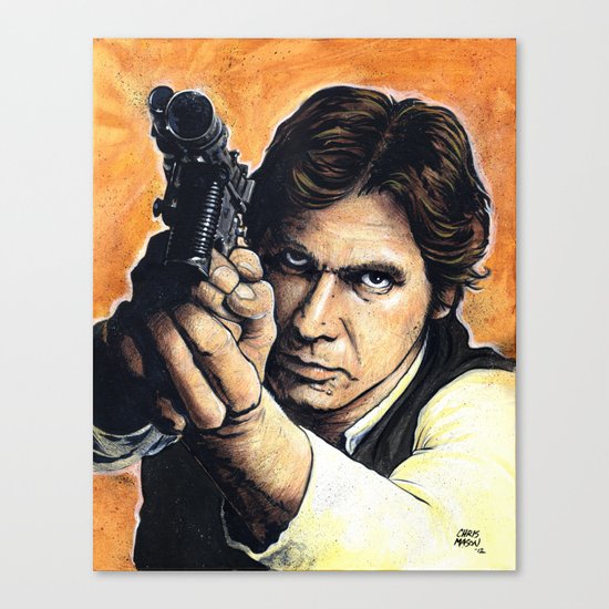 HAN SOLO Canvas Print