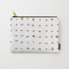 boobs Carry-All Pouch | Illustration, Painting, Cute, Curated, Boobs, Funny 