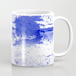 Deep Ocean Blue with White Caps Coffee Mug