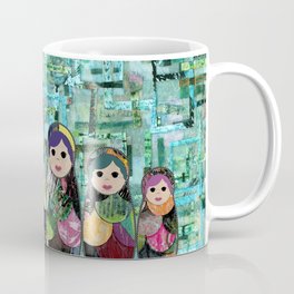 Matryoshka Nesting Dolls Coffee Mug