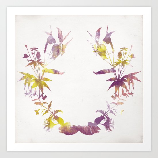 Flora Art Print