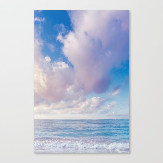 beach ver.pink Canvas Print