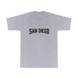 San Diego - Black T Shirt