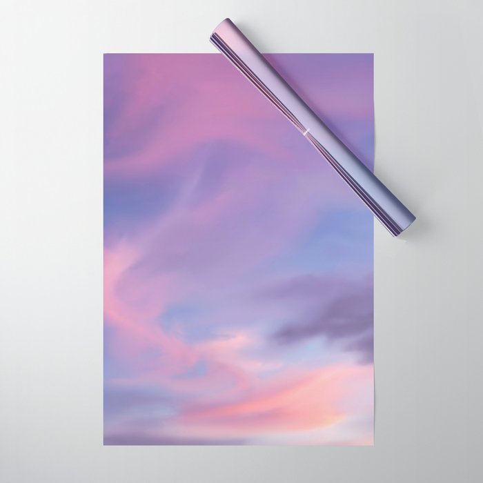 Pink dream Cloudscape  Wrapping Paper