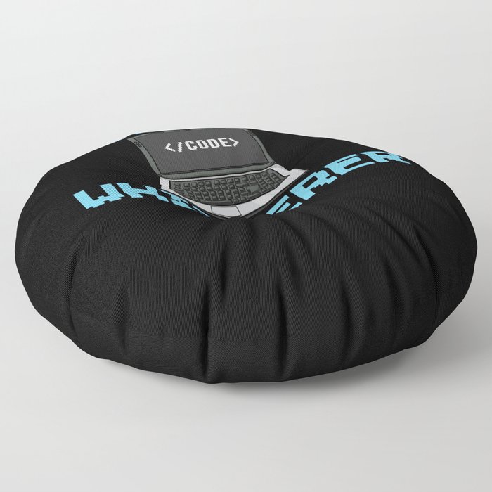 Coding Programmer Gift Medical Computer Developer Floor Pillow