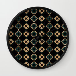 Geometric Pattern Wall Clock