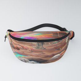 Post Apocalyptic Mars Fanny Pack | Astronaut, Digital, Design, Modern, Surface, Cosmic, Space, Apocalyptic, Planet, Ai 